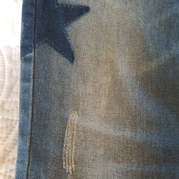 Hype Skinny Jeans w/ Stars - Picture 5 of 7